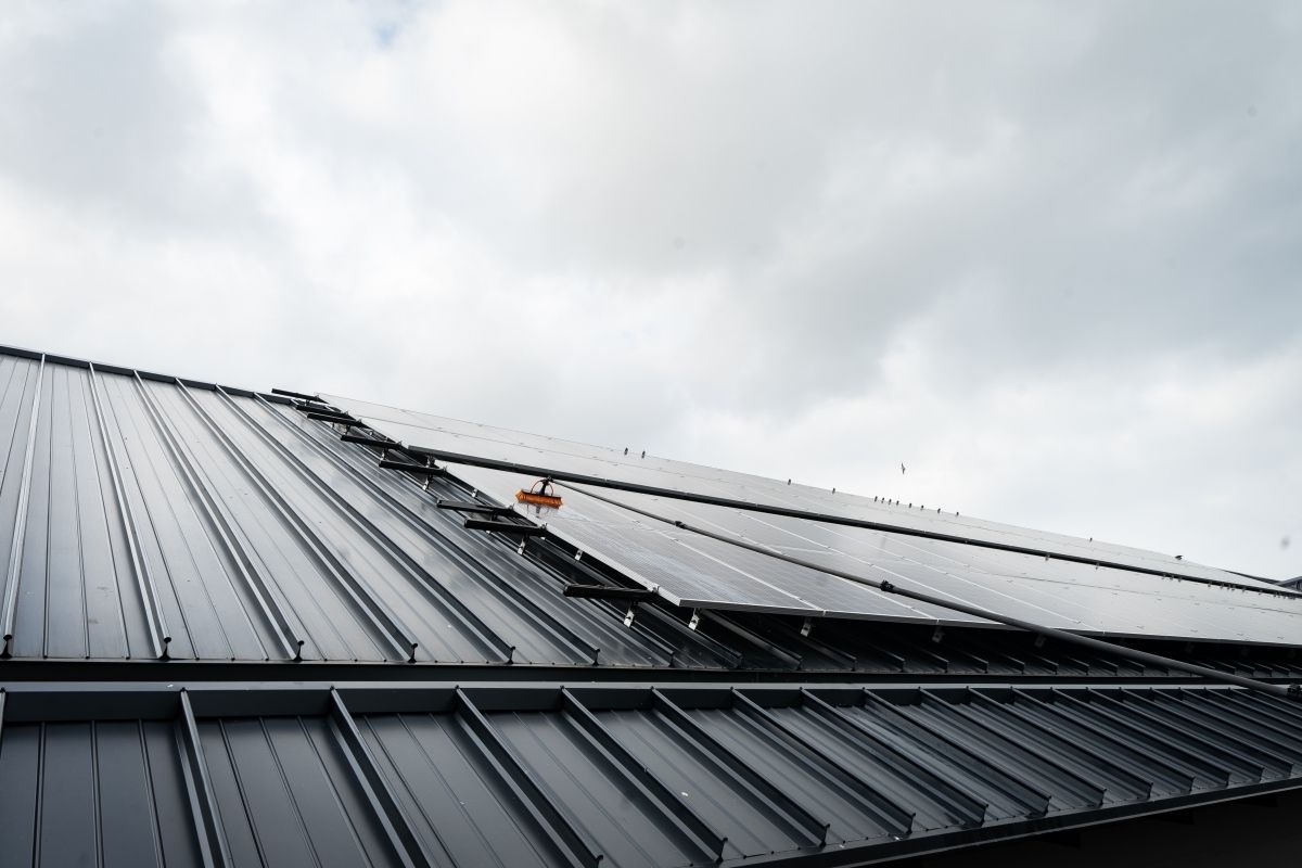 Residential solar panel cleaning melbourne 1